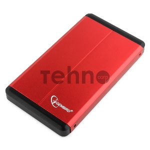 Внешний корпус 2.5 Gembird EE2-U3S-2, красный, USB 3.0, SATA