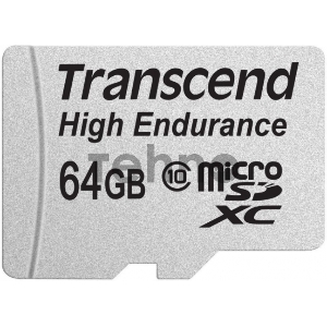Флэш карта 64Gb microSDXC Transcend (TS64GUSDXC10V), Class 10, RTL