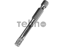 Cверло алмазное универсальное, технология ВВС, d=6 мм, хвостовик HEX 1/4