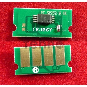 Чип Ricoh Aficio SP C252Dn/C252Sf/C262Dnw/C262Sf Magenta 6K (SPC252HE) (ELP Imaging®)