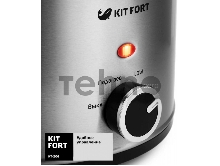Медленноварка Kitfort КТ-206 2.5л 160Вт серебристый/черный