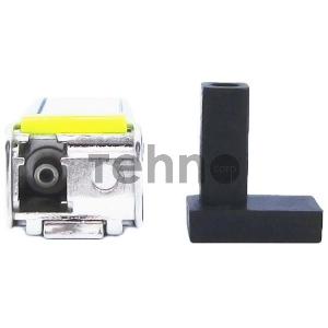 Оптический SFP Модуль OSNOVO  GE, одно волокно SM, до 1,25 Гбит/c, LC, до 20км, Tx:1550/Rx:1310, DDM