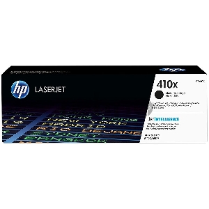 Тонер-картридж Hewlett-Packard HP 410X (CF410X) черный для LJ Pro M452/M477 6500 стр.