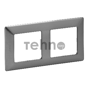 Рамка Valena LIFE Сталь. 2-постовая универсальная Valena LIFE. Рамка Сталь. 2-постовая универсальная