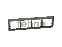 G.Life Рамка 4 поста, dark bronze, гор. G.Life Рамка 4 поста, dark bronze, гор.