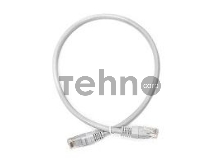Патч-корд TWT UTP кат.5e, с заливными колпачками, 0.3 м, белый