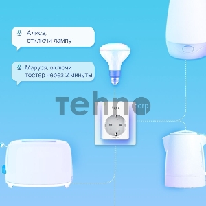 Умная розетка Mini Smart Wi-Fi Socket, Energy MonitoringSPEC: 100-240 V, Max Load 16 A, 50/60 Hz, 2.4 GHz Wi-Fi networkingFEATURE: Amazon Certified for Humans (FFS), Energy Monitoring, Voice Control (works with Amazon Alexa and Google Assistant), Remote C