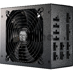 Блок питания Power Supply Cooler Master MWE Gold V2 (model name: MPE-C501-AFCAG), 1250W, ATX, 140mm, 24+4pin, 12xSATA, 8xPCI-E(6+2), APFC, 80+ Gold, w/UK Cable, Full Modular, OEM Version