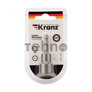 Ключ-насадка магнитная KRANZ 1/4