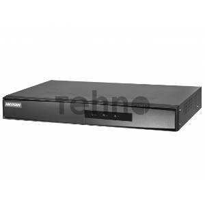 Видеорегистратор 4-х канальный IP c PoE, 1 VGA до 1080Р, 1 HDMI до 1080Р, двустороннее аудио, 1 SATA для HDD до 6Тб, 4х100M PoE, 1 RJ45 10M/100M, 2 USB, -10°C...+55°C, DC48В, 10Вт макс (без HDD), ≤1кг (без HDD)