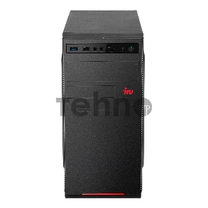 Компьютер  IRU Home 510B5SE MT i5 11400 (2.6) 16Gb 1Tb SSD240Gb UHDG 730 Free DOS GbitEth 400W черный (1927466)