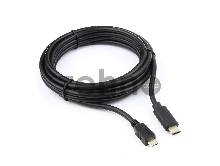 Кабель Cablexpert CCP-USB2-mBMCM-10 USB2.0 microBM/USB3.1TypeC, 3м, 