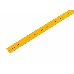 Термоусаживаемая трубка REXANT 10,0/5,0 мм, желтая, упаковка 50 шт. по 1 м, фото 1