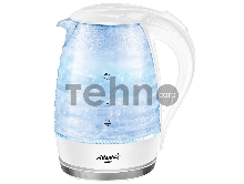 Чайник электрический ATLANTA ATH-2467 (white) стеклянный