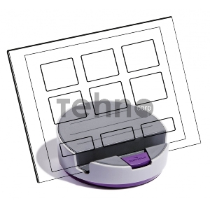 Подставка Durable 7611-12 Varicolor для планшета серый/фиолетовый