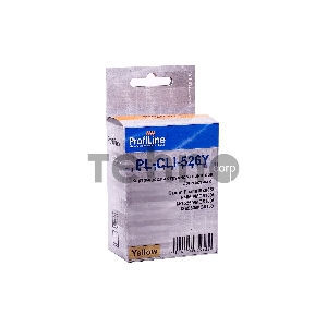 Картридж PL-CLI-526Y с чипом для принтеров Canon Pixma IP4850/MG5150/MG5250/MG6150/MG8150 Yellow водн ProfiLine