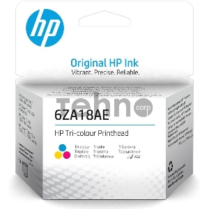 Печатающая головка HP 6ZA18AE многоцветный для HP InkTank 100/300/400 SmartTank 300/400/500/600 SmartTankPlus 550/570/650