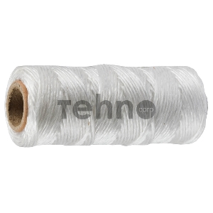 Шпагат STAYER многоцелевой полипропиленовый, d=1,5 мм, белый, 60 м, 32 кгс, 0,8 ктекс