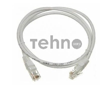 Кабель Патч-корд Lanmaster UTP TWT-45-45-2.0/6-GY вилка RJ-45-вилка RJ-45 кат.6 2м серый ПВХ