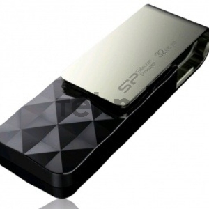 Флеш Диск Silicon Power 32Gb Blaze B30 SP032GBUF3B30V1K USB3.0 черный/серый