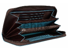 Кошелек женский Piquadro Blue Square PD3229B2/N черный натур.кожа