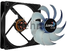 Вентилятор Aerocool Motion 12 Plus Blue , 120x120x25мм, синяя подсветка, 1200 об/мин, Molex 4-pin + 3-pin, 29.8 CFM, 22.1 дБА, съемная крыльчатка, гид