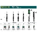 Биты KRAFTOOL Impact Pro, Philips, тип хвостовика E 1/4", PH2, 50мм, 10шт, в пластиковом боксе [26191-2-50-S10], фото 2