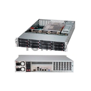 Корпус SuperMicro CSE-826BE1C4-R1K23LPB 1000W черный