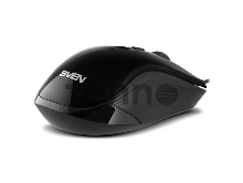 Мышь SVEN RX-520S USB чёрная (бесшумн. клав, 5+1кл. 3200DPI)