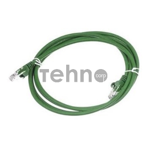 Кабель Патч-корд Lanmaster LAN-PC45/U6-2.0-GN вилка RJ-45-вилка RJ-45 кат.6 2м зеленый LSZH (уп.:1шт)