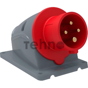 Вилка стационарная ССИ-514 16А-6ч/380-415В 3Р+РЕ IP44 MAGNUM | PSN52-016-4 | IEK