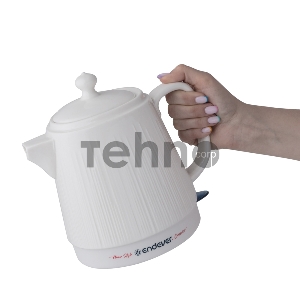 Чайник электрический керамический Endever KR-450C 1200 Вт, емкость 1,4 л, белый, 6 шт/уп.