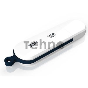 Флеш накопитель 64Gb Silicon Power Blaze B32, USB 3.2, Белый