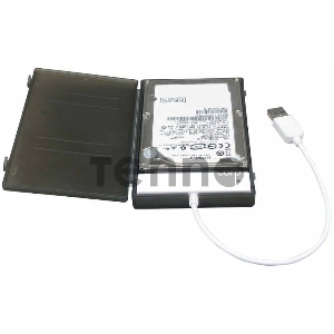 Контейнер для HDD AgeStar Внешний корпус 2.5 SATA HDD/SSD AgeStar SUBCP1 (BLACK) USB2.0, пластик, черный, безвинтовая конструкция 10610