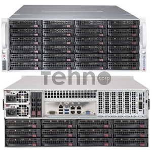 Корпус Supermicro 847BE1C-R1K28LPB 4U 1280W Корпус Supermicro 847BE1C-R1K28LPB 4U 1280W