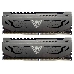 Модуль памяти Patriot DDR 4 DIMM 64Gb (32GBx2) PC25600, 3200Mhz, PATRIOT Viper Steel (PVS464G320C6K) (retail), фото 1