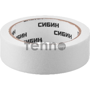 Малярный скотч, креповый, 30мм х 25м, CИБИН Малярный скотч, креповый, 30мм х 25м, CИБИН