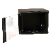 Шкаф коммутационный WRline (WR-TW-1545-GP-RAL9004) настенный 15U 600x450мм пер.дв.стекл 2 бок.пан. 60кг черный 370мм 775мм IP20 сталь, фото 4
