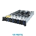 Платформа Gigabyte R282-Z93, Dual AMD EPYC 7002 series, Supports up to 3 x double slot GPU cards, 32 x DIMMs, 2 x 1Gb/s LAN, 12 x 3.5" SATA HDD/SSD, Ultra-Fast M.2 with PCIe Gen3, 5 x PCIe Gen4, 1 x OCP 3.0 Gen4, 1 x OCP 2.0 Gen3, 2000W 80 PLUS Pl, фото 2