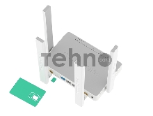 Роутер беспроводной Runner 4G (KN-2211) с модемом 4G, Mesh Wi-Fi N300 и 4-портовым Smart-коммутатором
