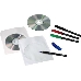 Конверт HAMA Конверты для CD/DVD бумажные с прозрачным окошком 100шт (белый) H-62672/H-49995/H-51174, фото 3