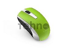 Мышь беспроводная Genius ECO-8100 зеленая (Green), 2.4GHz, BlueEye 800-1600 dpi, аккумулятор NiMH new package