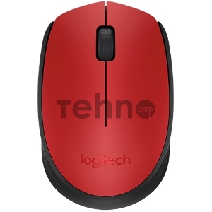 Мышь 910-004641 Logitech Wireless Mouse M171, Red