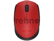 Мышь 910-004641 Logitech Wireless Mouse M171, Red 