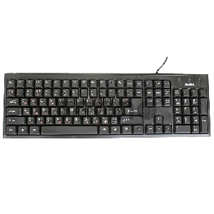 Клавиатура Keyboard SVEN Standard 303 Power USB+PS/2 чёрная SV-03100303PU