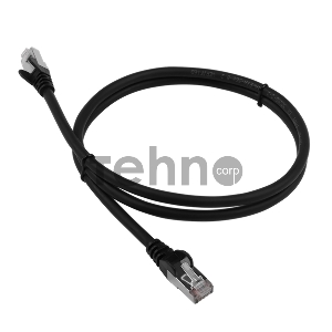 Патч-корд LANMASTER LSZH FTP кат.6, 5.0 м, черный Патч-корд LANMASTER LSZH FTP кат.6, 5.0 м, черный