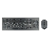 Комплект клавиатура+мышь беспроводные Gembird KBS-7200, черный, 2.4ГГц/10м, 1600 DPI,  мини-приемник- USB, фото 2