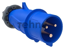 Вилка эл. каб. 16А 2P+PE 220В IP44 MAGNUM ССИ-013 ИЭК PSN01-016-3