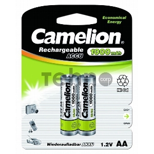 Аккумулятор Camelion AA-1000mAh Ni-Cd BL-2 аккум-р,1.2В 6181