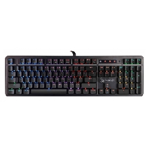Клавиатура A4 B975 механическая черный USB Gamer LED (подставка для запястий)